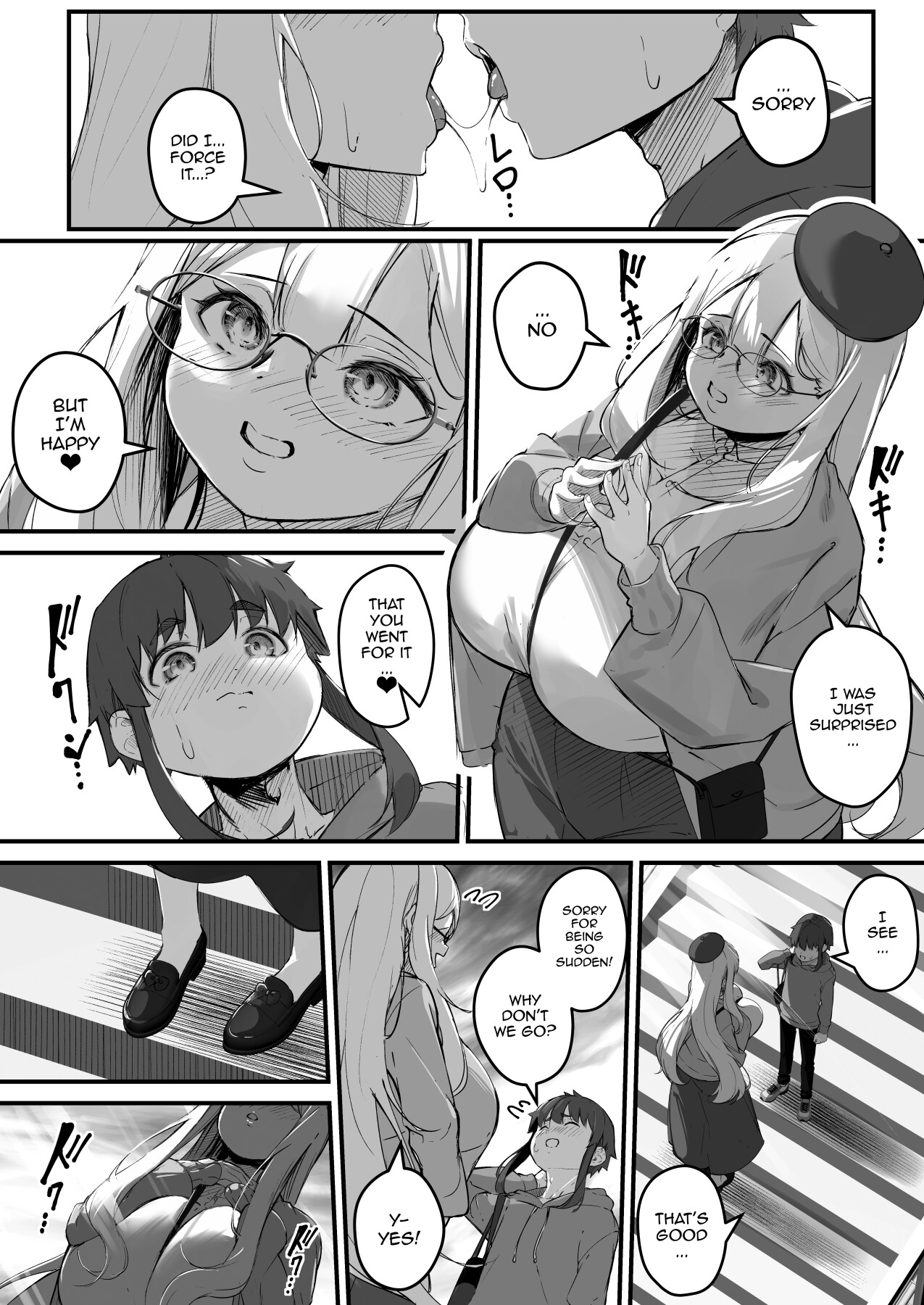 Hentai Manga Comic-My 2-Meter-Tall Younger Girlfriend-Read-11